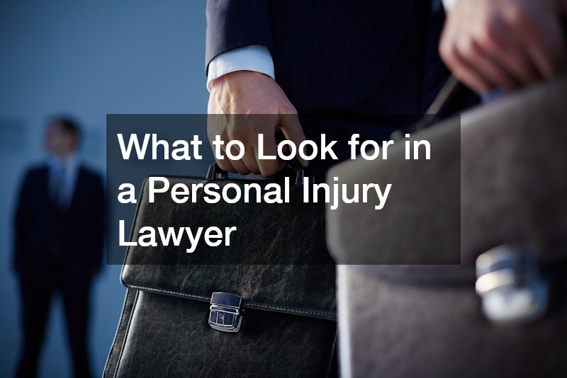 What to Look for in a Personal Injury Lawyer